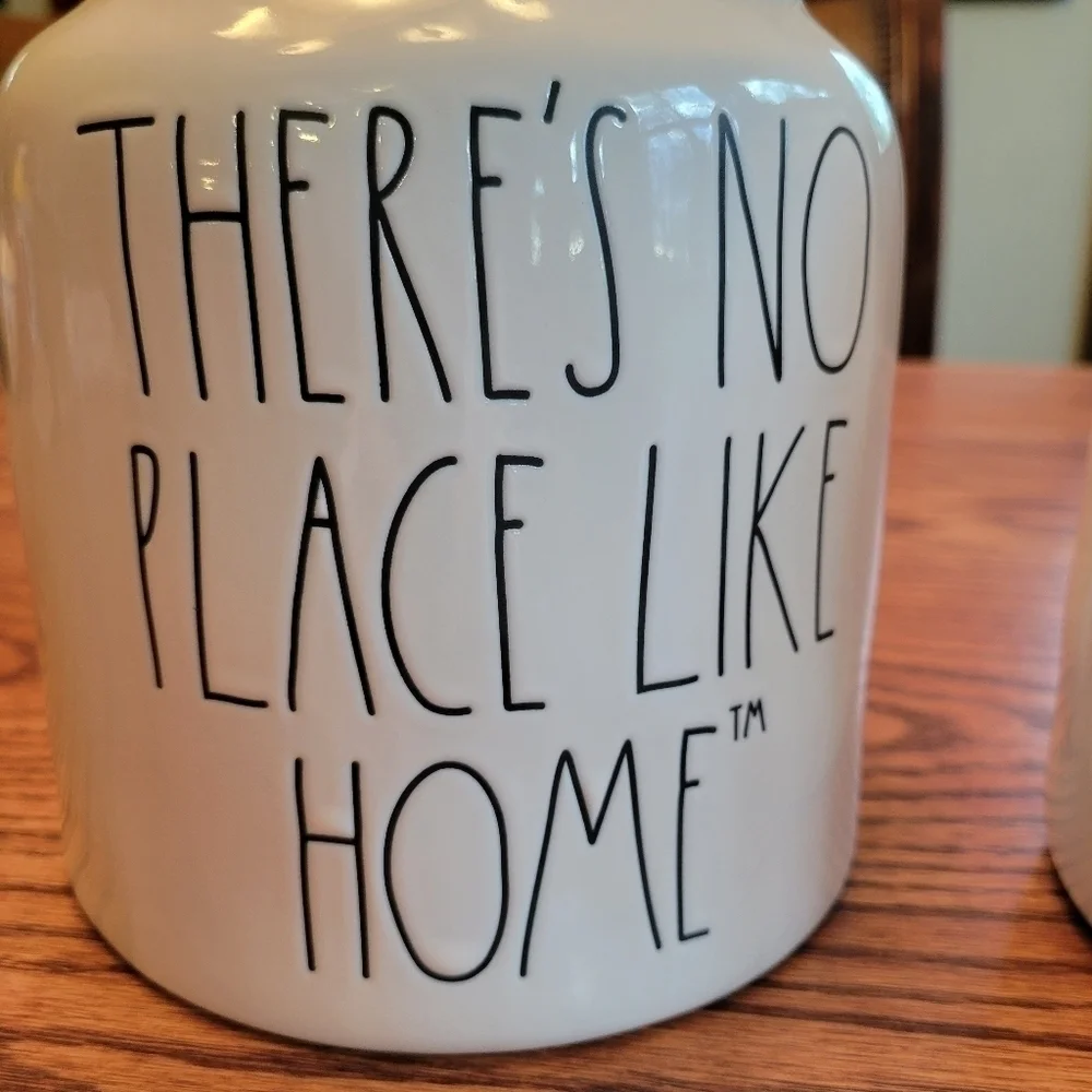 RAE DUNN There's no place like home canister set of 2.  Wizard of Oz. Wicked.